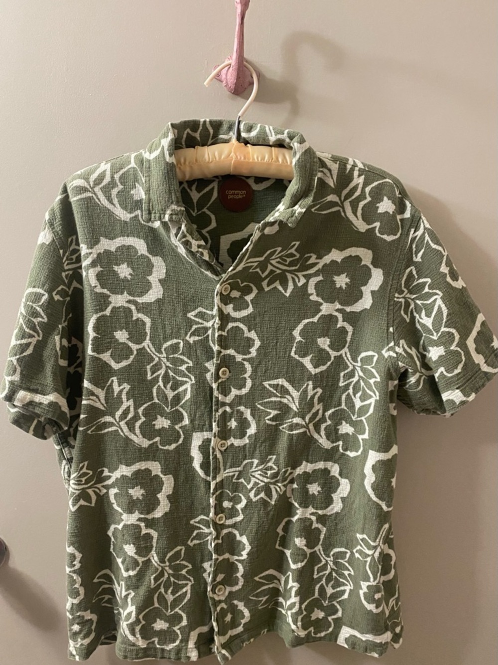 Common People Burton Down Cotton Shirt